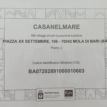 Casanelmare Appartement *